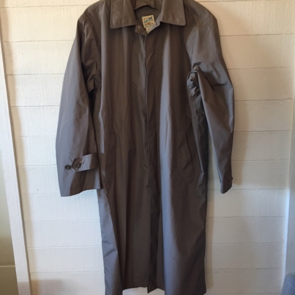 Travel Smith Rain Trench Coat Lightweight Medium